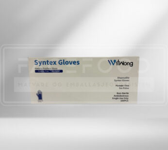 SYNTEX GLOVES Engangshansker L Blå 100STK