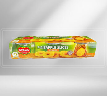 DEL MONTE Ananas i Skiver m/Juice 3X22OG