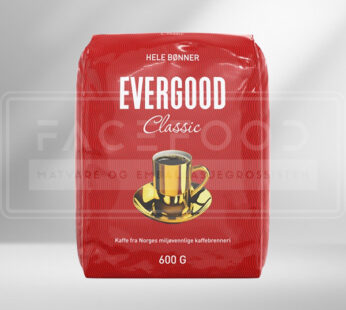 EVERGOOD Classic Hele Bønner Prof 6x600G