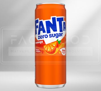 FANTA Orange Zero Sugar 330ml boks x 15STK