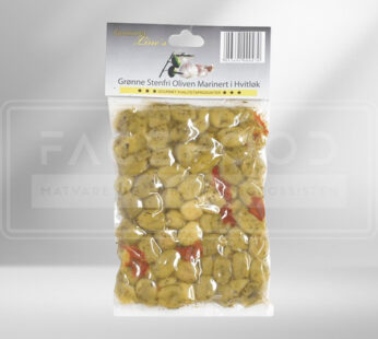 GOURME Oliven Grønn U/Sten m/Sitron 12X250G
