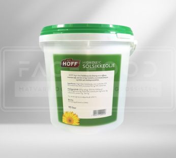 HOFF Solsikkeolje High Oleic Spann 10L
