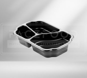DUNI Takeaway 3R Sort Duniform 1050ML 246STK